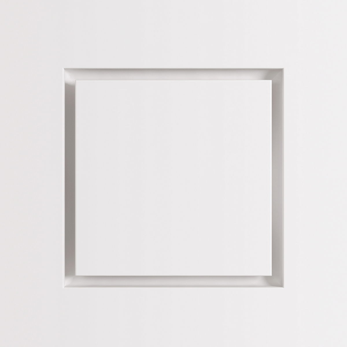 Диффузор под покраску скрытого монтажа SECRET FRAME D200мм