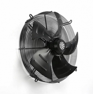 Осевой вентилятор с защитной решеткой Ровен YWF(K)4E-500-Z (Axial fans) всасывание