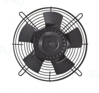 Осевой вентилятор с защитной решеткой Ровен YWF(K)4D-500-Z (Axial fans) всасывание