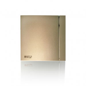 Вентилятор Soler & Palau Silent Design 100 CHZ Champagne SWAROVSKI (Таймер, Датчик влажности)